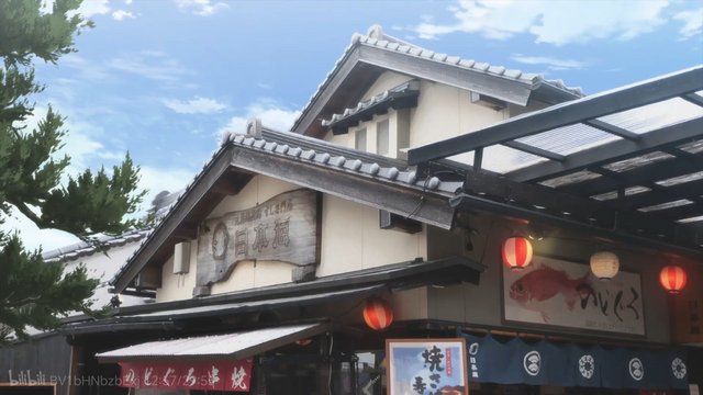 Sushi shop near shrine approach